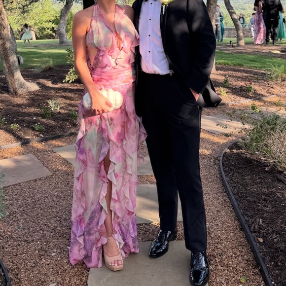 Divya Pink Maxi Dress NBD: Size M - Picture 8 of 8